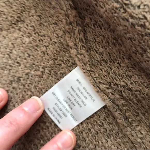 Long Knit Sweater Coat / Duster - Picture 4 of 6